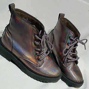 Old Navy Kids Shimmering Combat Boot